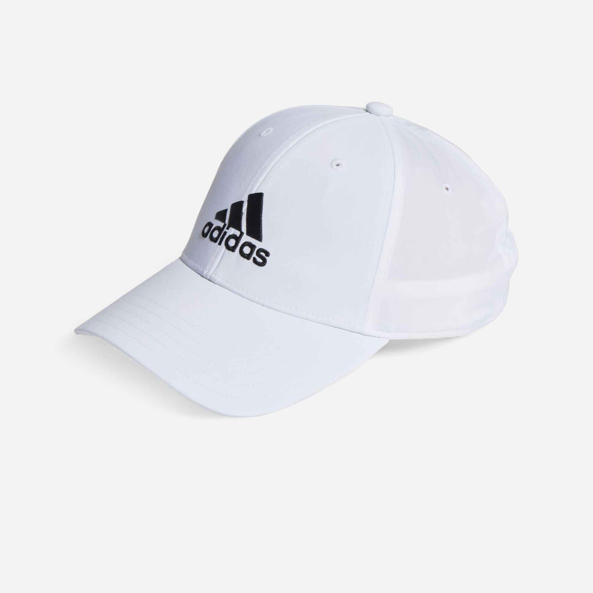 ADIDAS CHILDREN'S CAP - WHITE AND BLACK