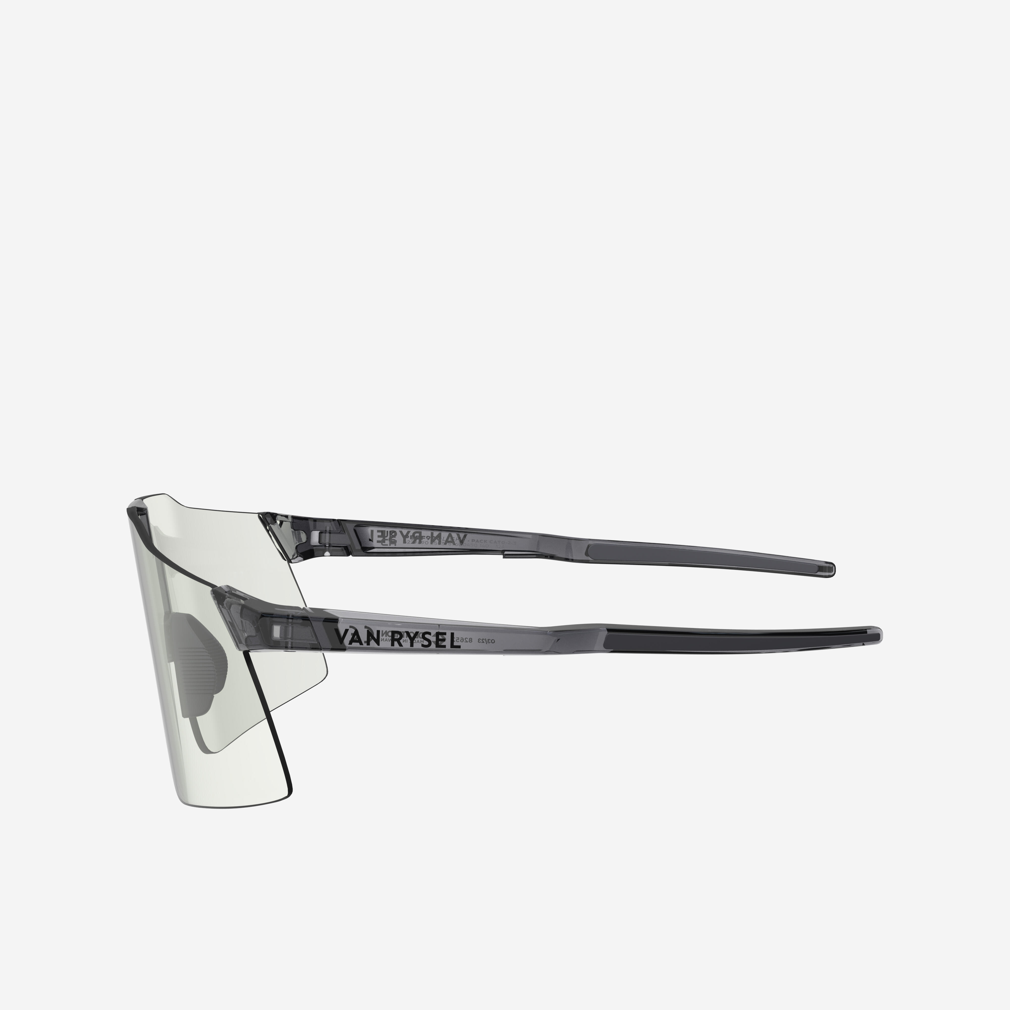 VAN RYSEL Cyklistické okuliare ROADR 900 Perf Light TRANSITION® čierne jedna veľkosť · záber 4
