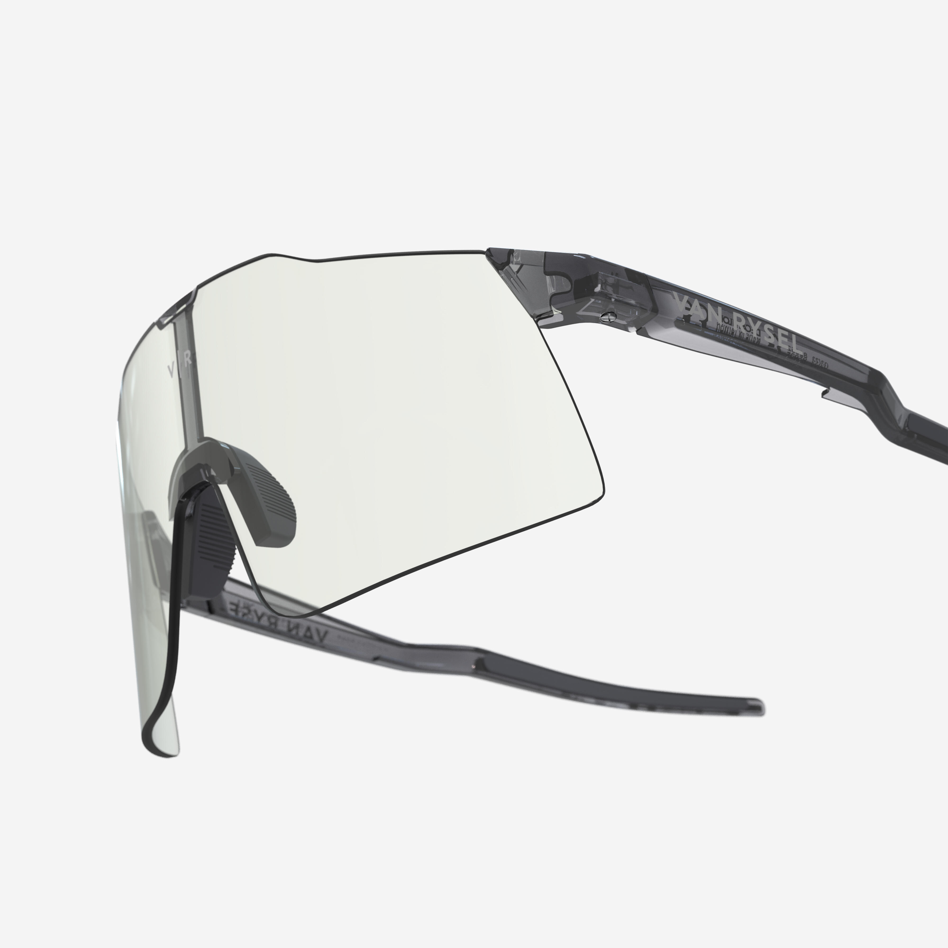 VAN RYSEL Cyklistické okuliare ROADR 900 Perf Light TRANSITION® čierne jedna veľkosť · záber 5