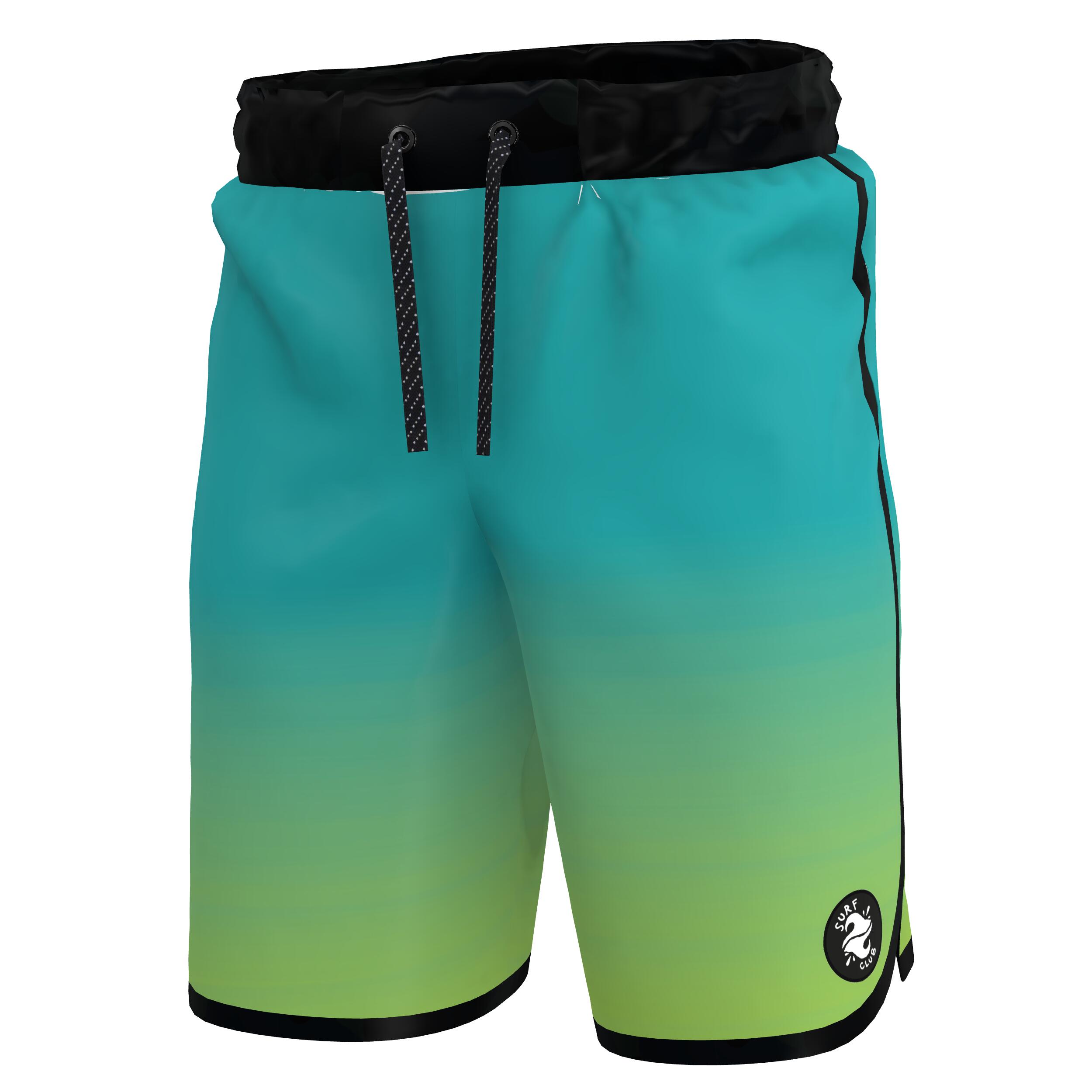 Short de surf garçon, 500 Âge 8-15 ans - OLAIAN