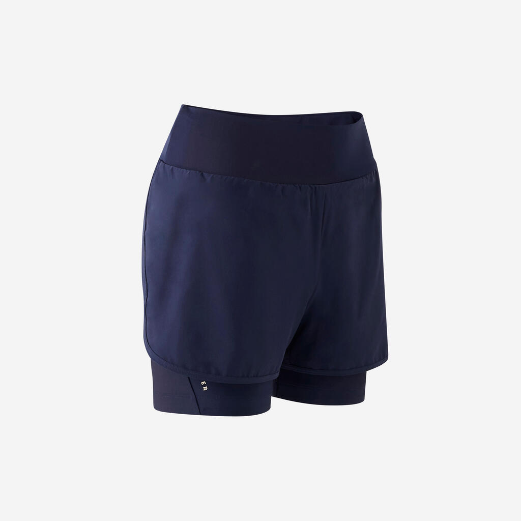 Women's Mountain Biking Shorts Essential - Blue