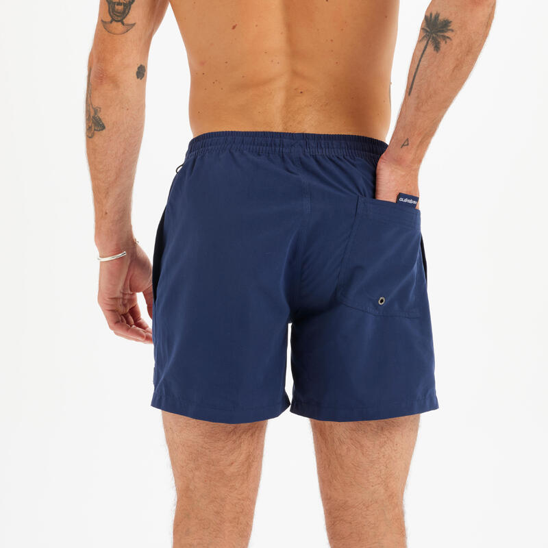 Short de bain court homme - Volley bleu marine