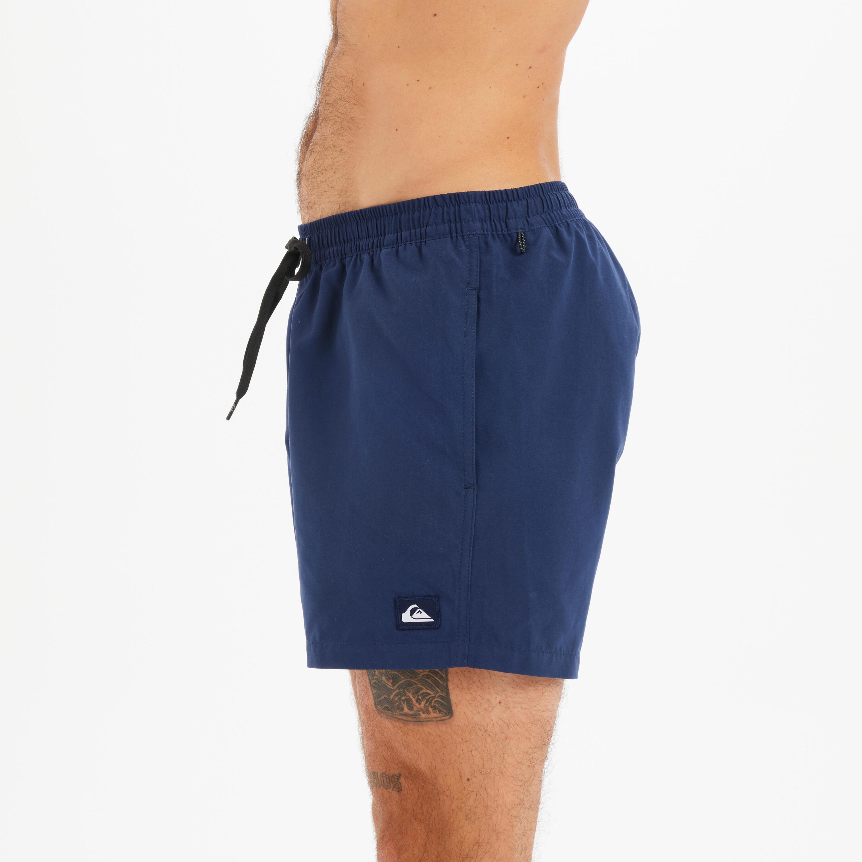 Boardshorts kurz Herren - Quiksilver Volley marineblau 3/4