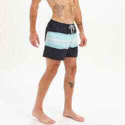 Short de bain court homme - Blurry volley noir