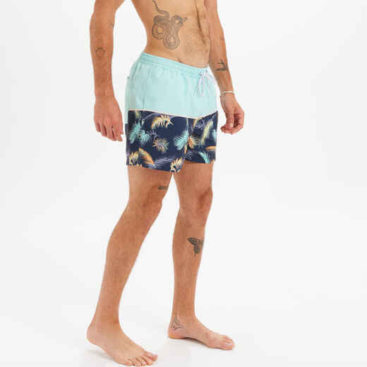 
      Men's short swim shorts QUIKSILVER VOLLEY TROPICAL blue
  
