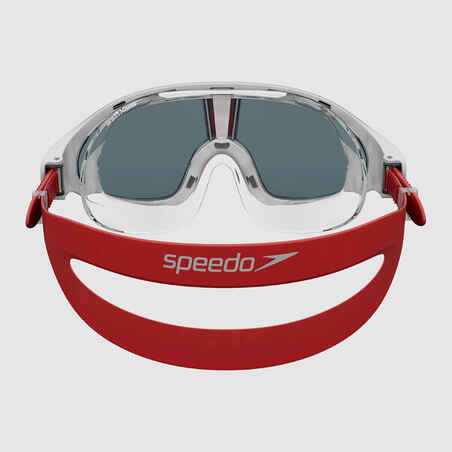 Plaukimo kaukė „Speedo Rift“, raudona, tamsintais stiklais