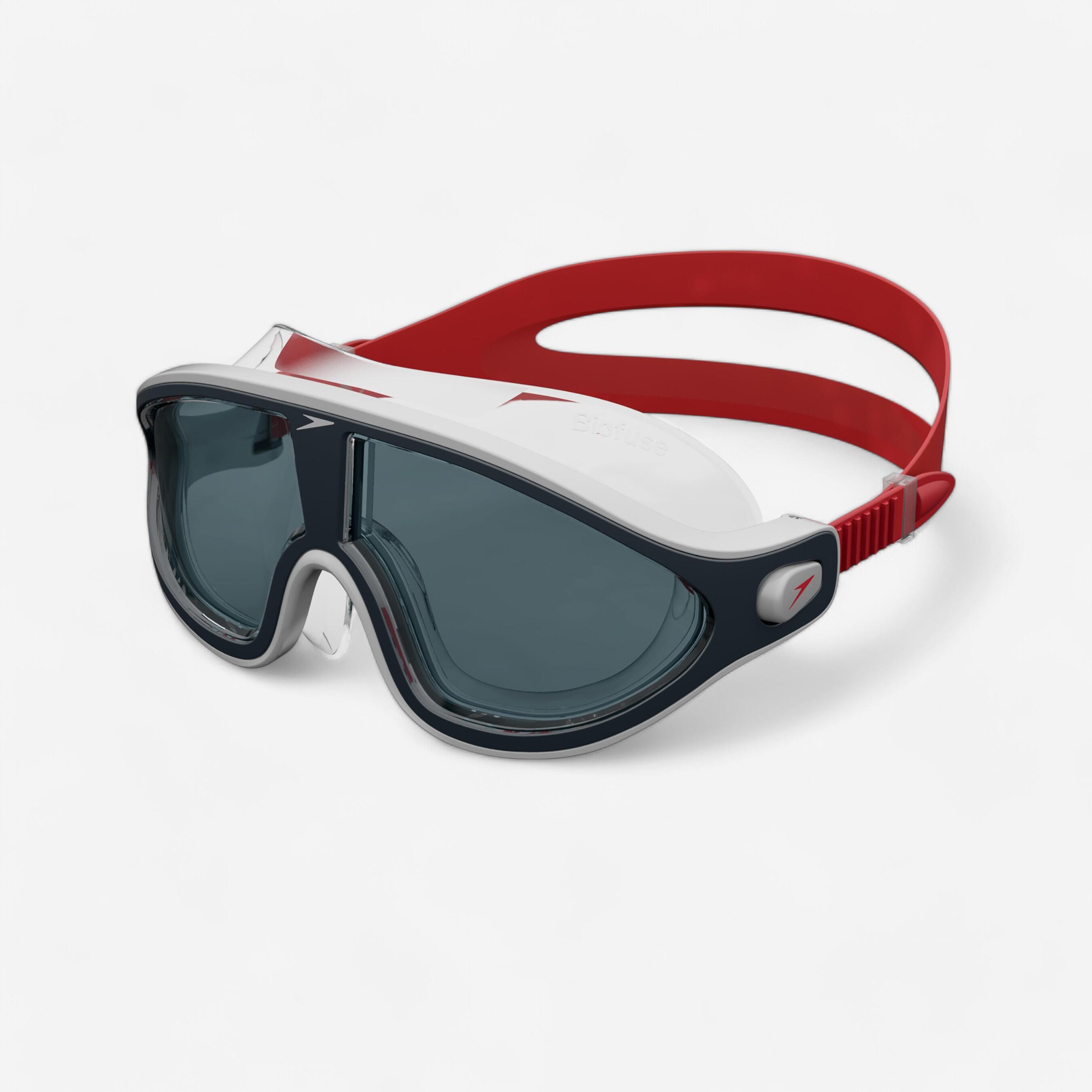 Speedo - Masque De Natation Speedo Rift Verres Fumés Rouge Gris - Masque De Piscine - Natation - Blanc-gris-rouge - Taille Unique - Decathlon