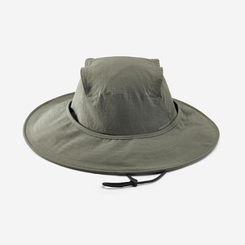 Cappello antizanzare trekking tropicale uomo TROPIC 900 | verde