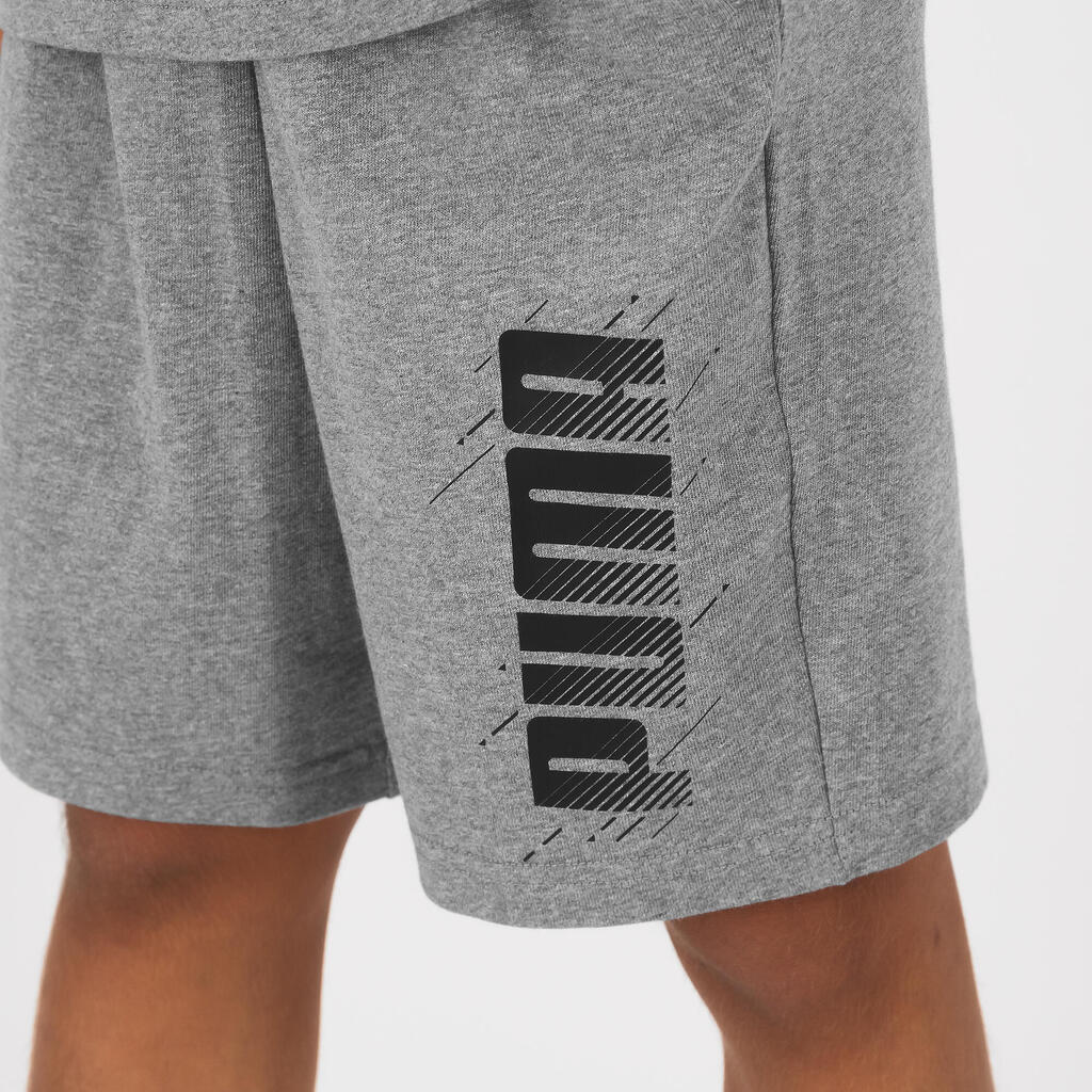 Cotton Shorts - Grey