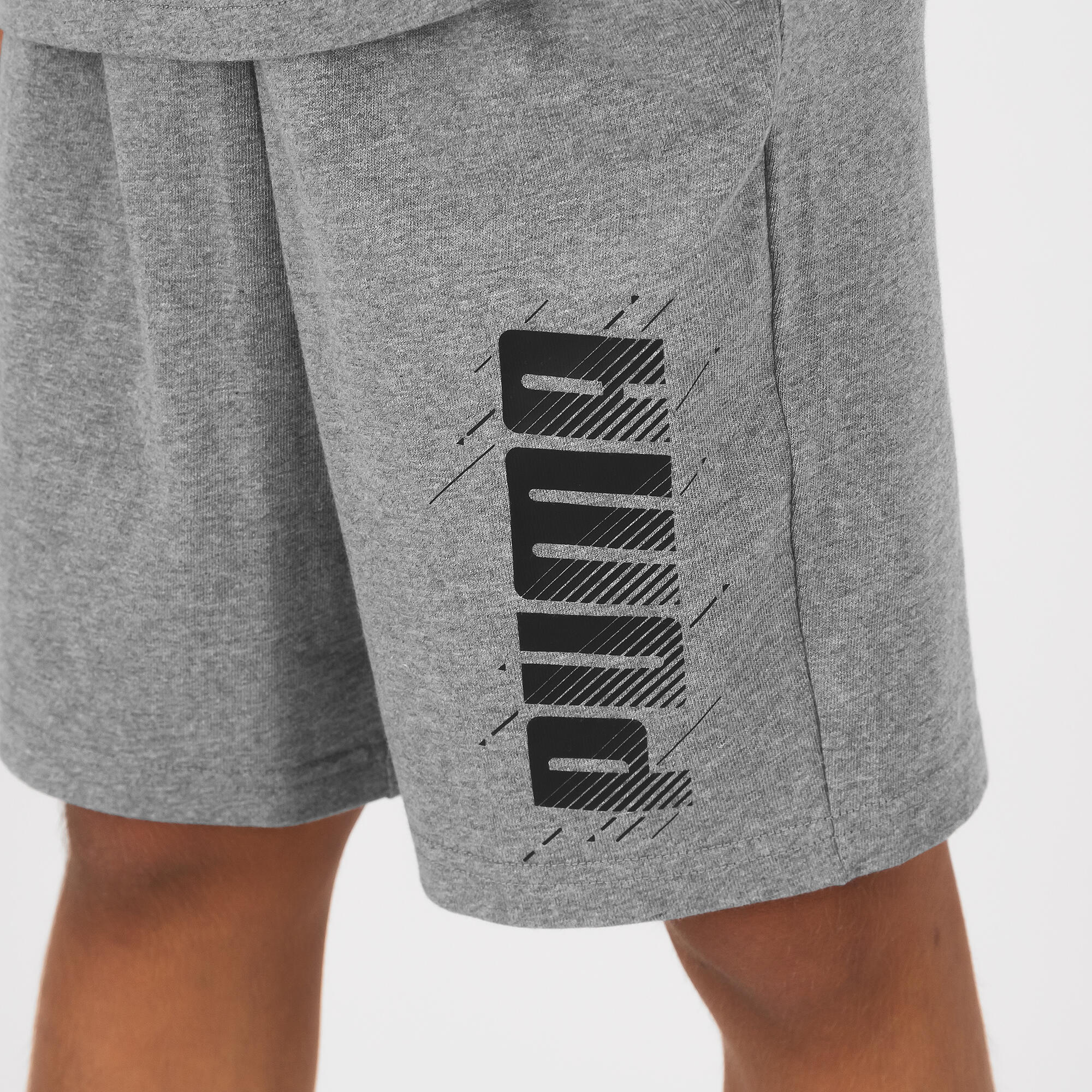 Shorts Puma gray cotton