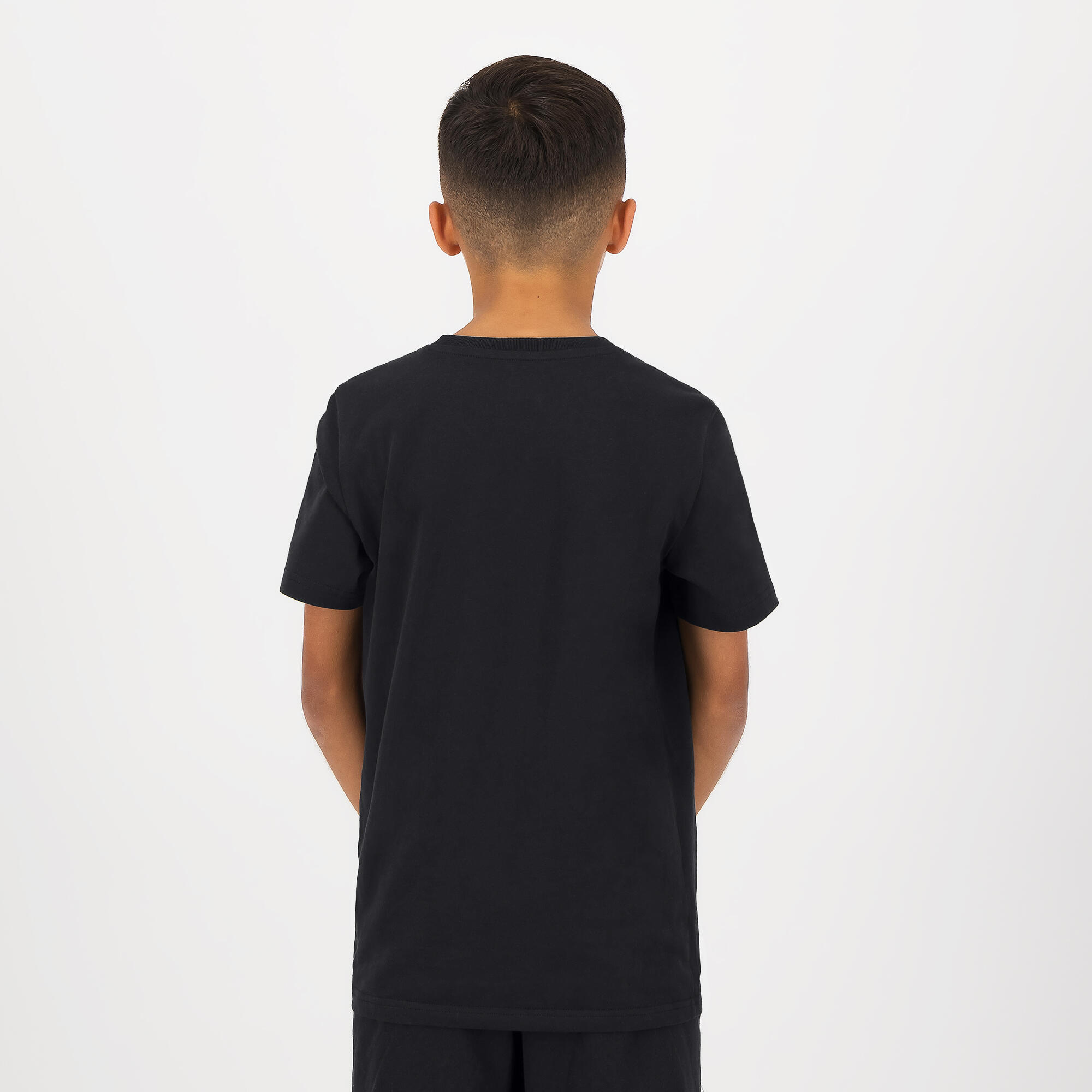 Printed T-shirt Puma kids - black