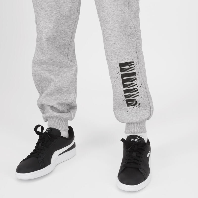 Pantalon jogging imprimé Puma enfant - gris
