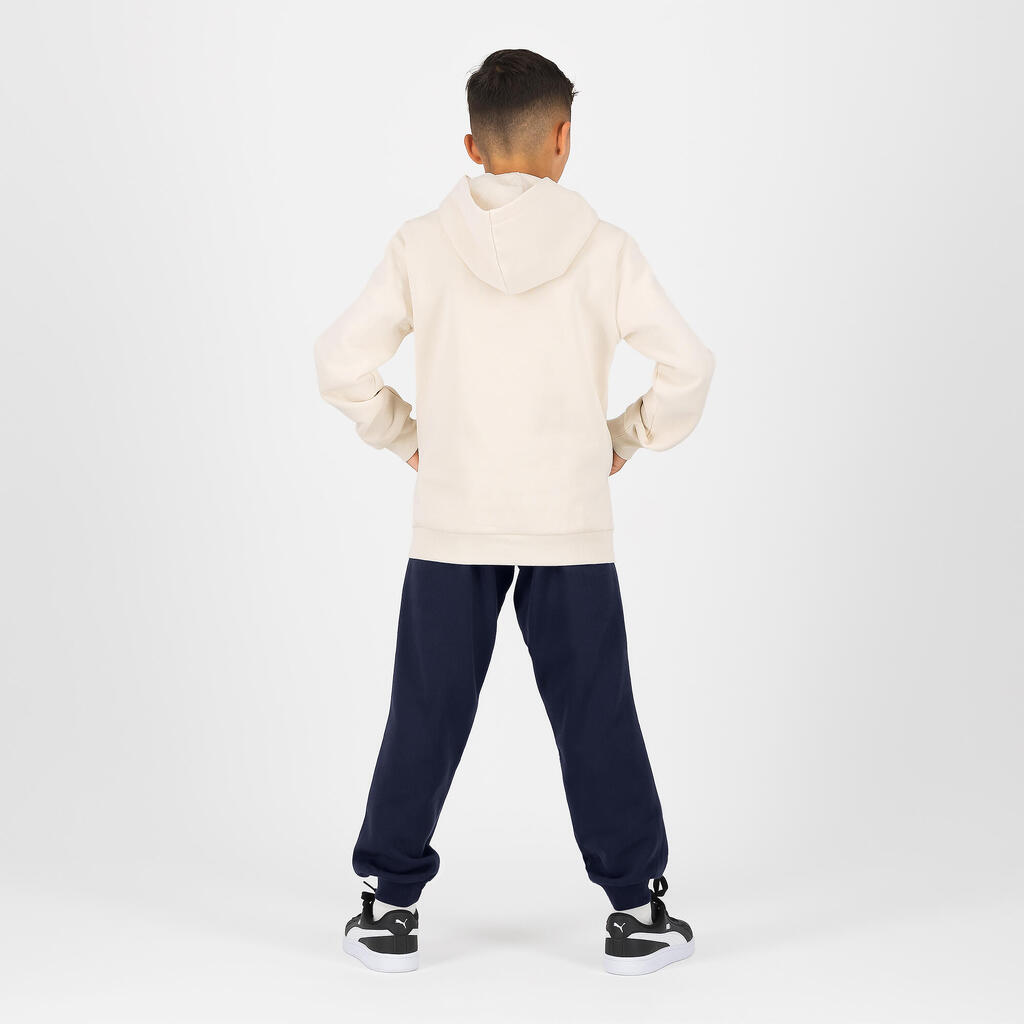 Kids' Jogging Bottoms - Navy Blue Print