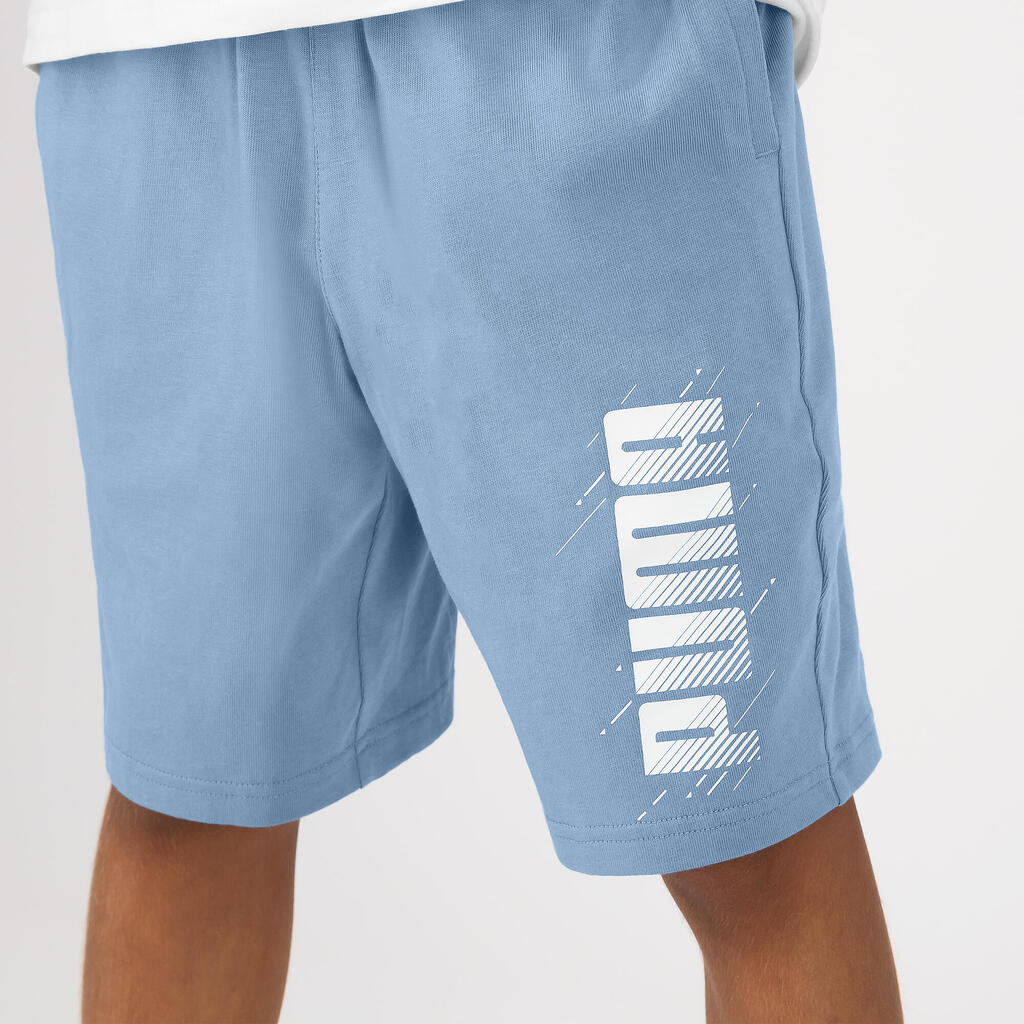 Puma Shorts Kinder - bedruckt hellblau 