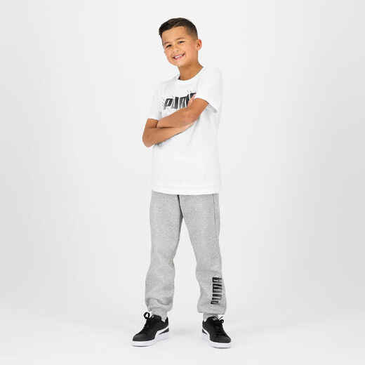 
      Kids' Printed Jogging Bottoms - Grey
  