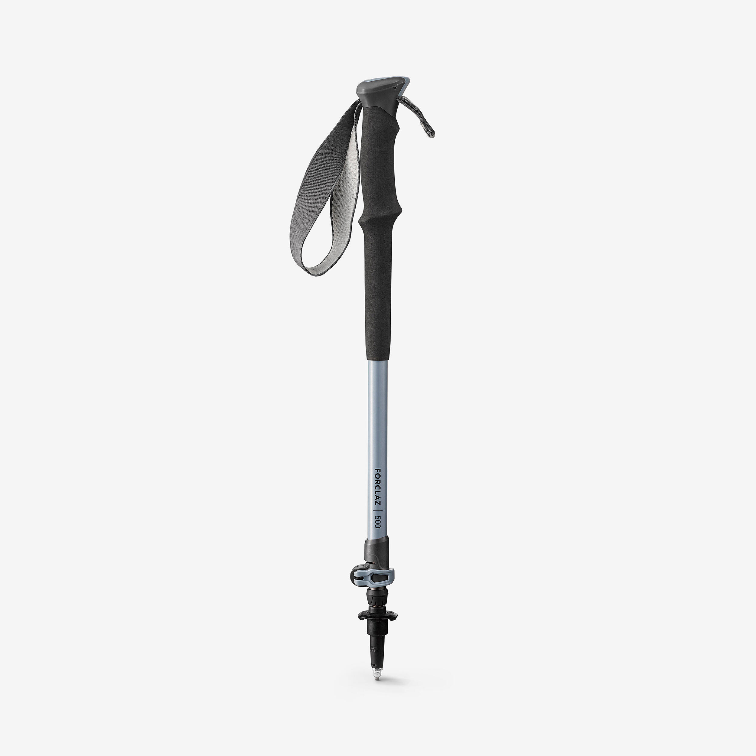 1 Fast & Precise Adjustable Hiking Pole - MT500 Grey