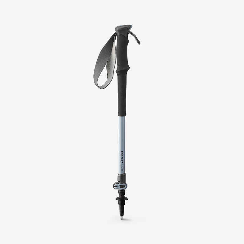 1 fast and precise adjustable hiking pole - MT500 grey