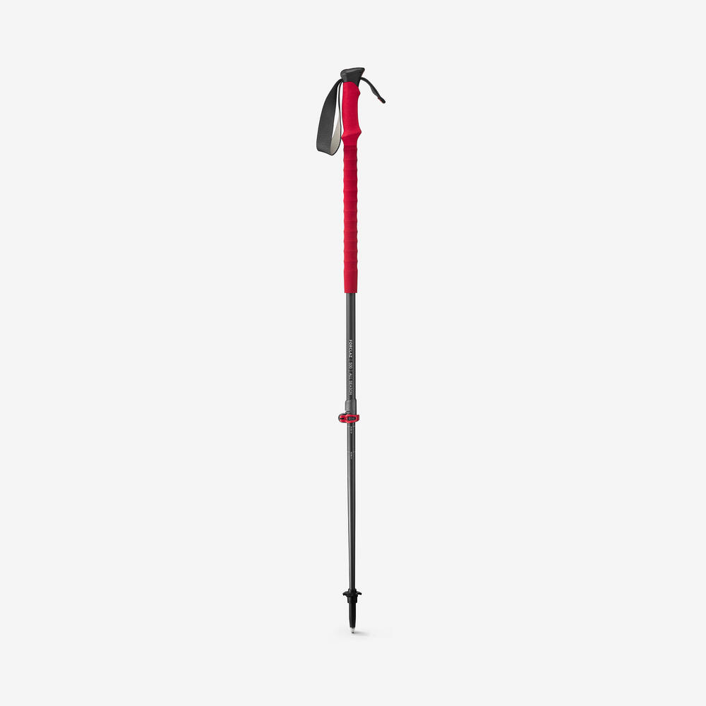 Wanderstock Winterwandern Quechua SH500 All Season rot