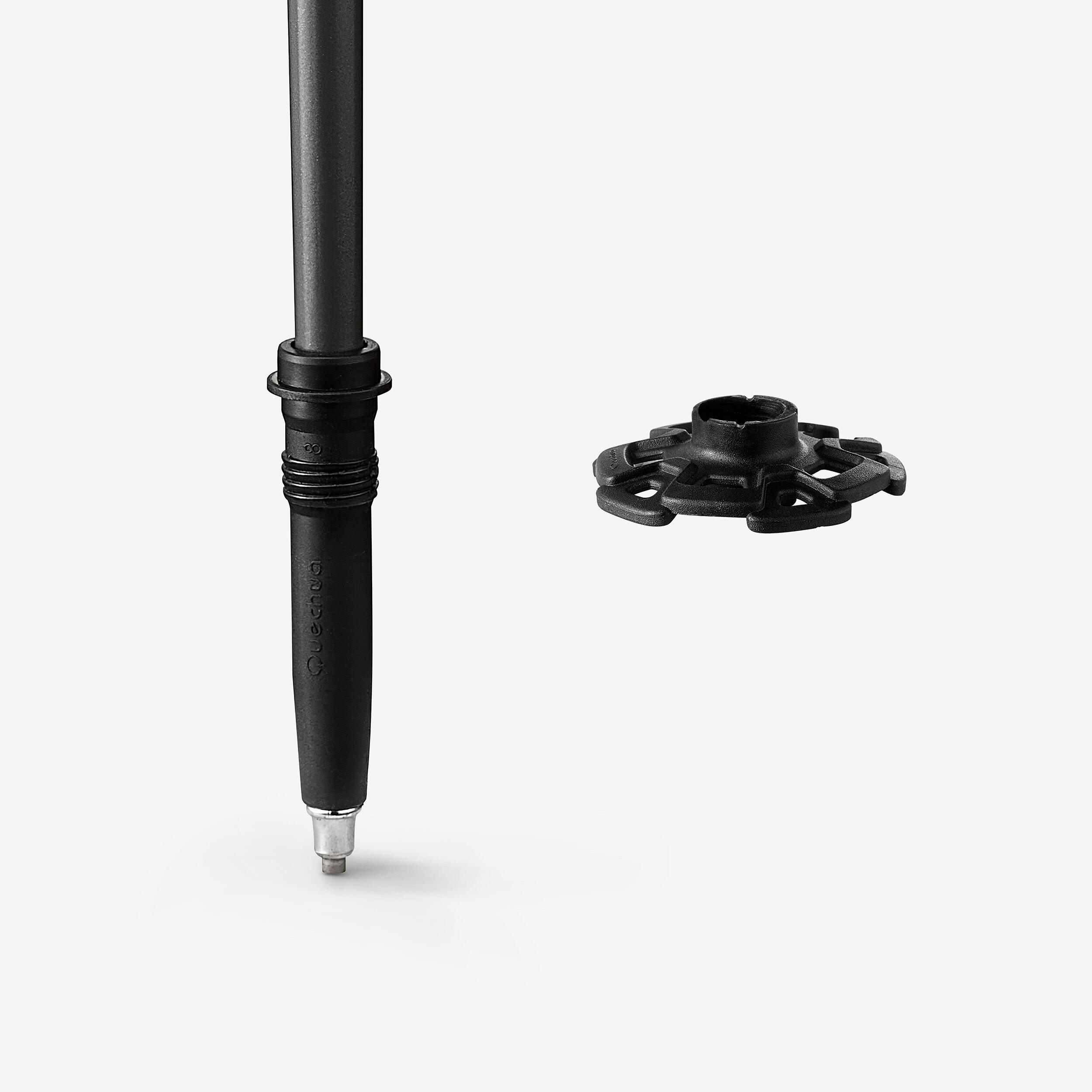 Anti-Shock Hiking Pole - MT 500 Grey - FORCLAZ