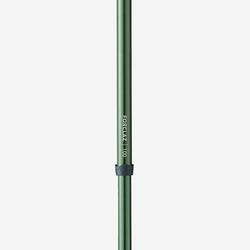 1 bâton canne de randonnée - MT100 Ergonomique vert