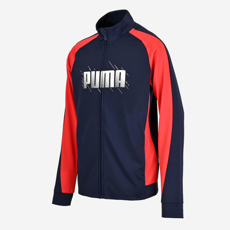 Puma Trainingsanzug Kinder - blau/rot 