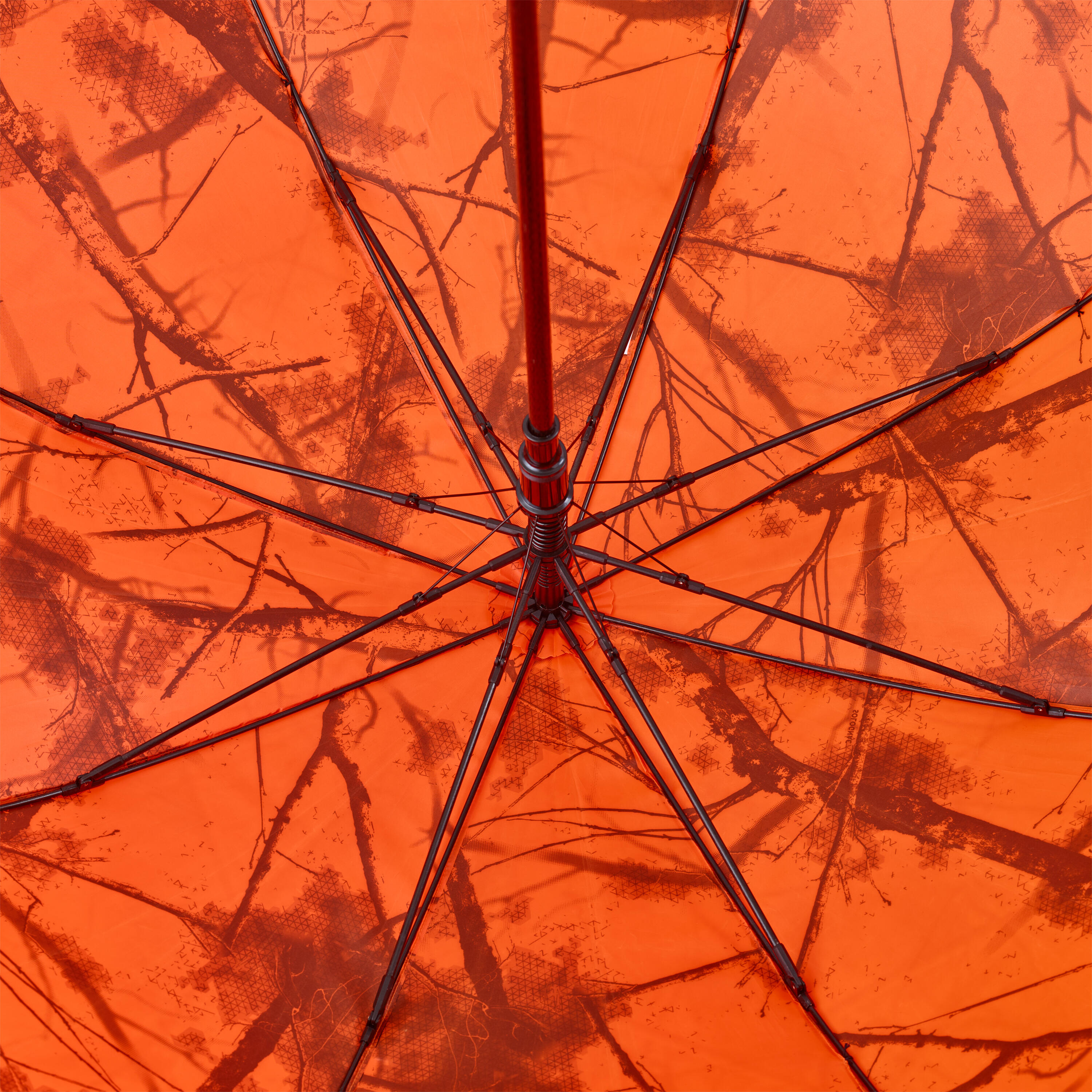 Camouflage paraplu oranje 2/4