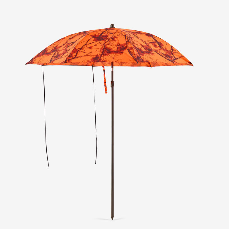 Parapluie chasse battue poste camouflage fluo