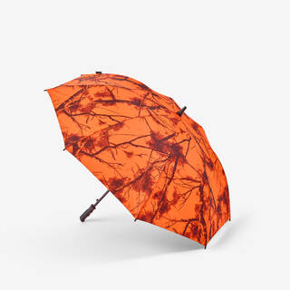 Hunting camo umbrella orange