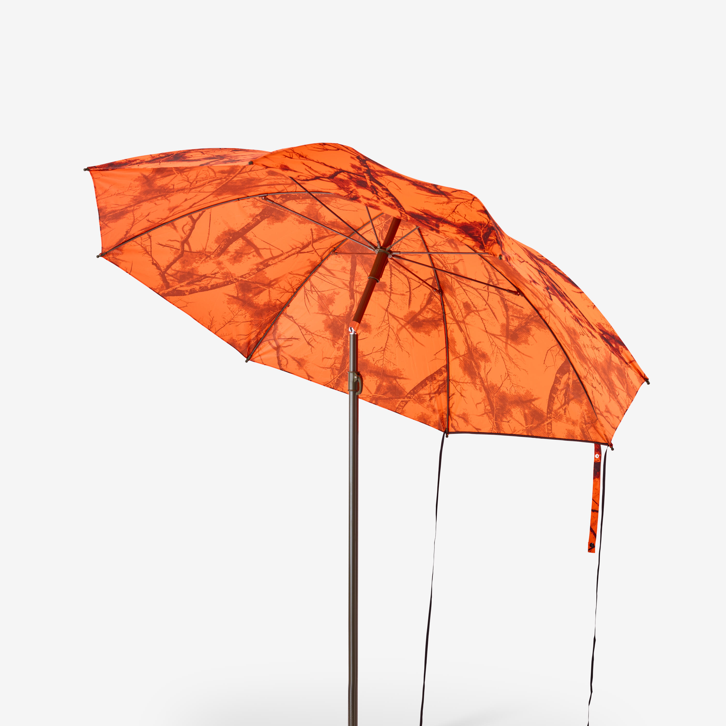 Paraplu voor de drukjacht/drijfjacht op post camouflage fluo 3/6