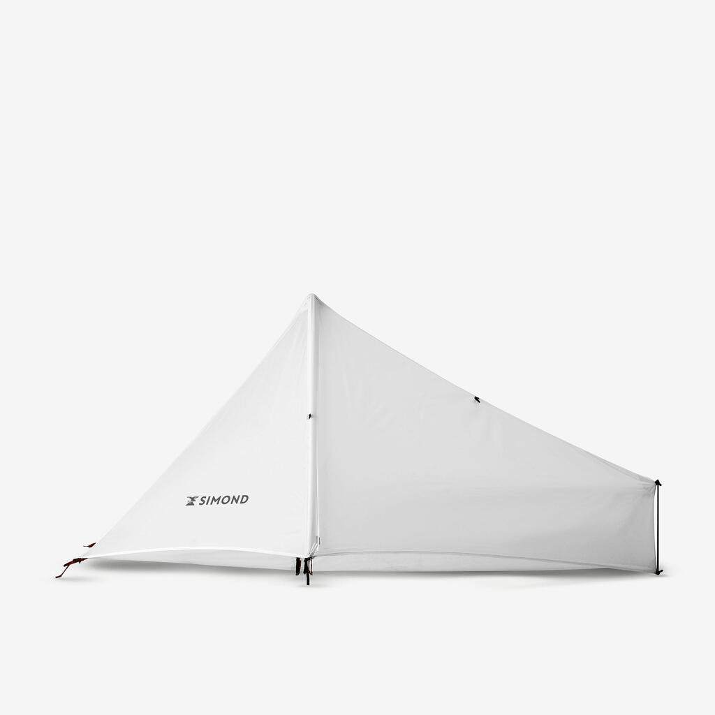 Tente tarp de trekking 1 place MT900, ultra légère et compacte
