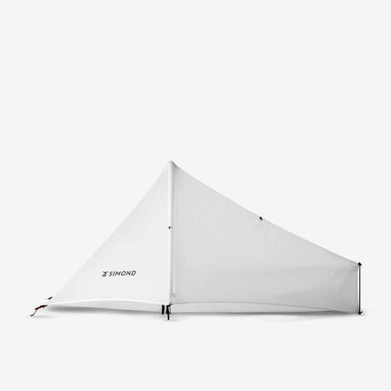 Tienda de campaña lona de trekking 1 persona Forclaz MT900 Minimal Edition