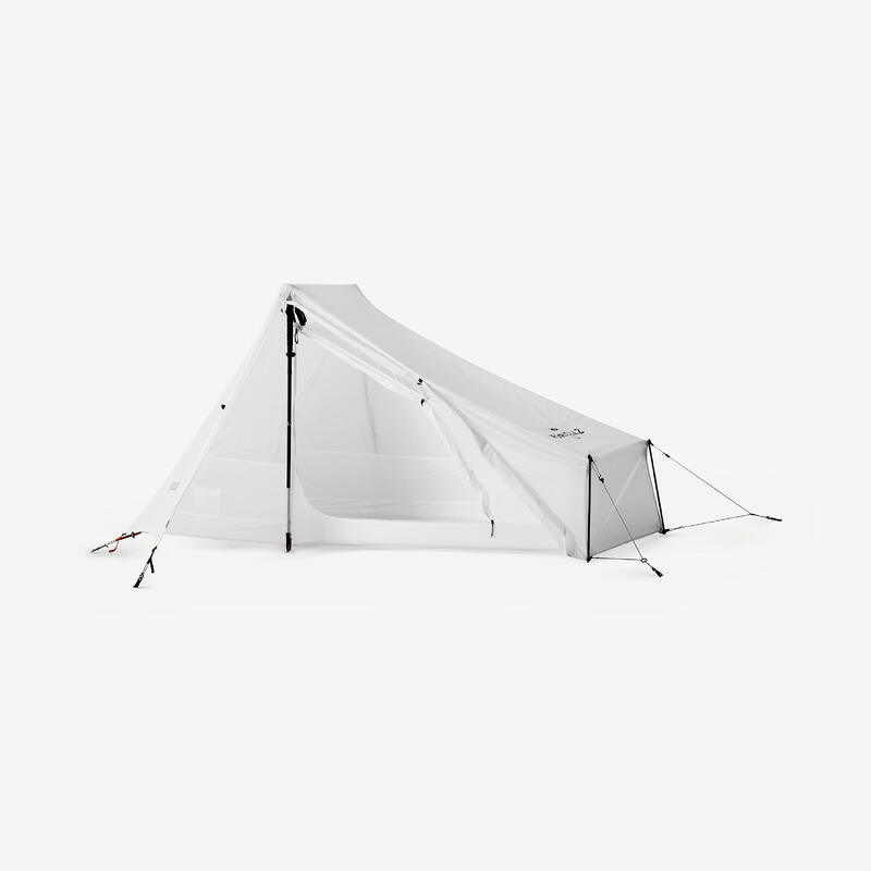 Tent tarp voor trekking MT900 1 persoon Minimal Editions Undyed