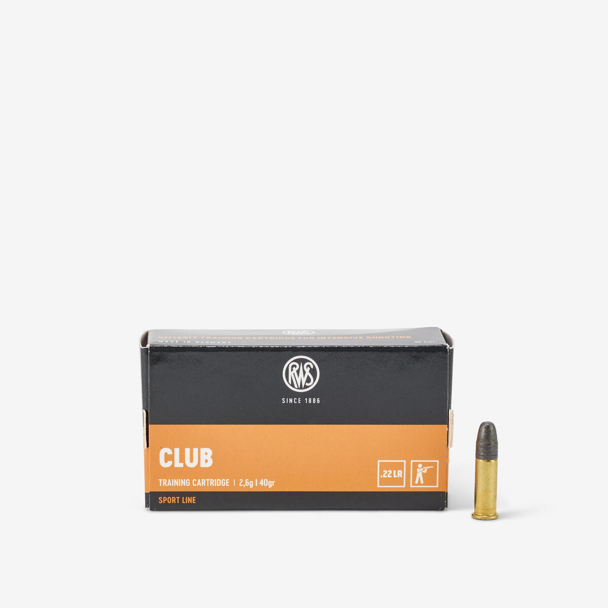 BALLE 22 LONG RIFLE RWS CLUB