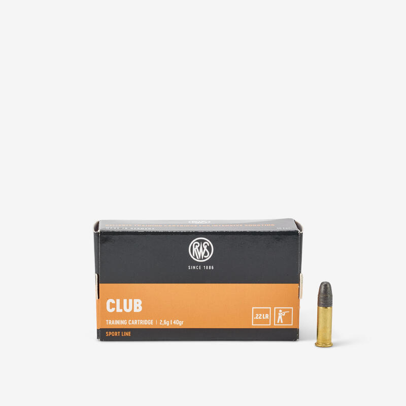 Kogels .22 LONG RIFLE CLUB 50 stuks