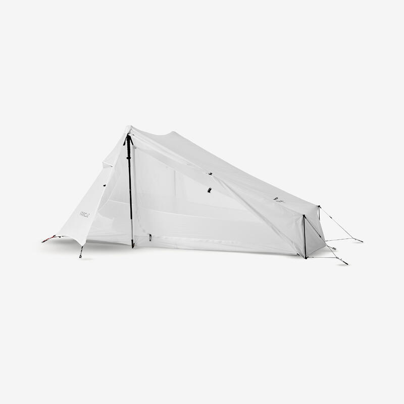 Tent-tarp voor trekking MT900 2 personen v2 Minimal Editions greige