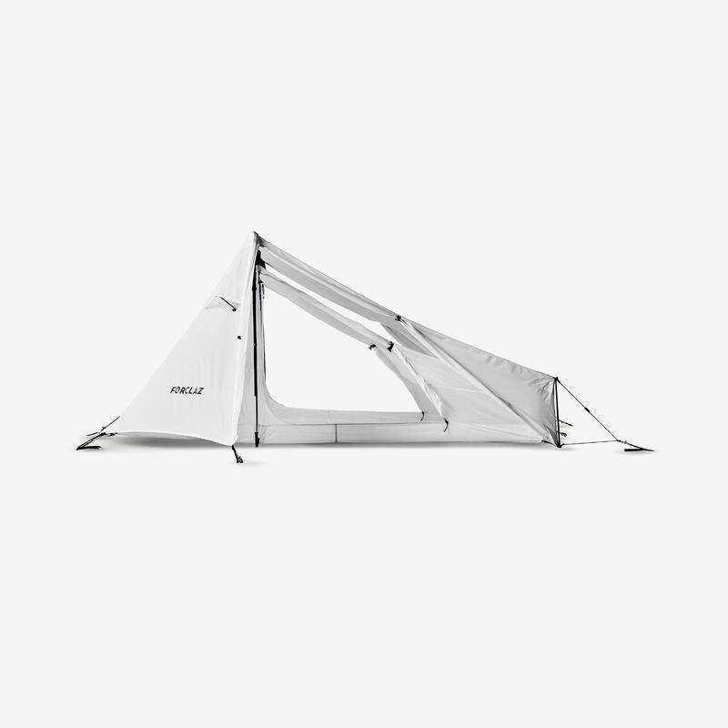 Tienda de campaña lona de trekking 2 personas Forclaz MT900 v2 Minimal Editions