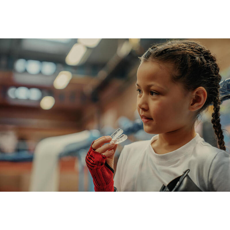 Protège-dents de boxe et arts martiaux enfant - transparent