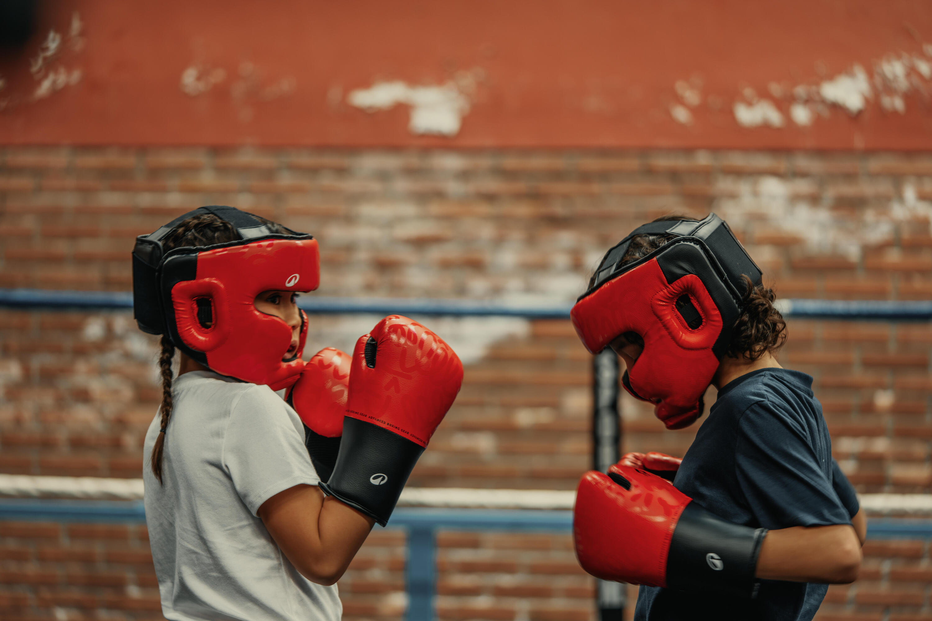 Casque de boxe intégral enfant 7/8
