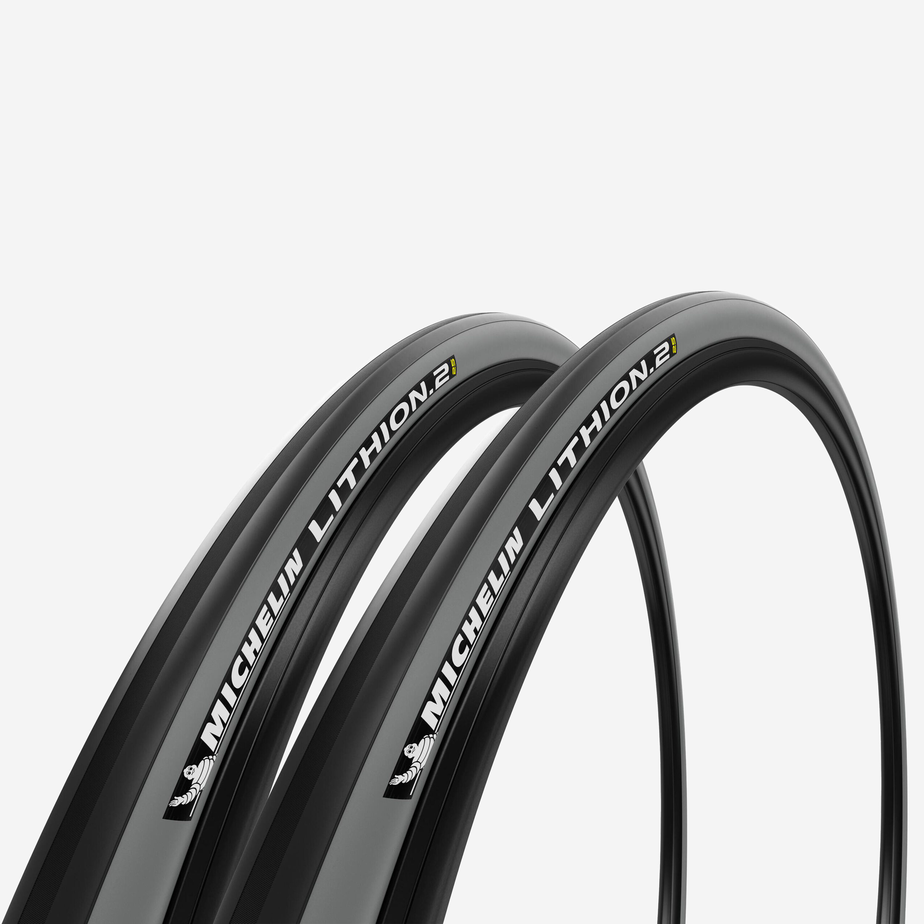 MICHELIN Lithion.2 Road Bike Tyre Twin Pack 700x23C