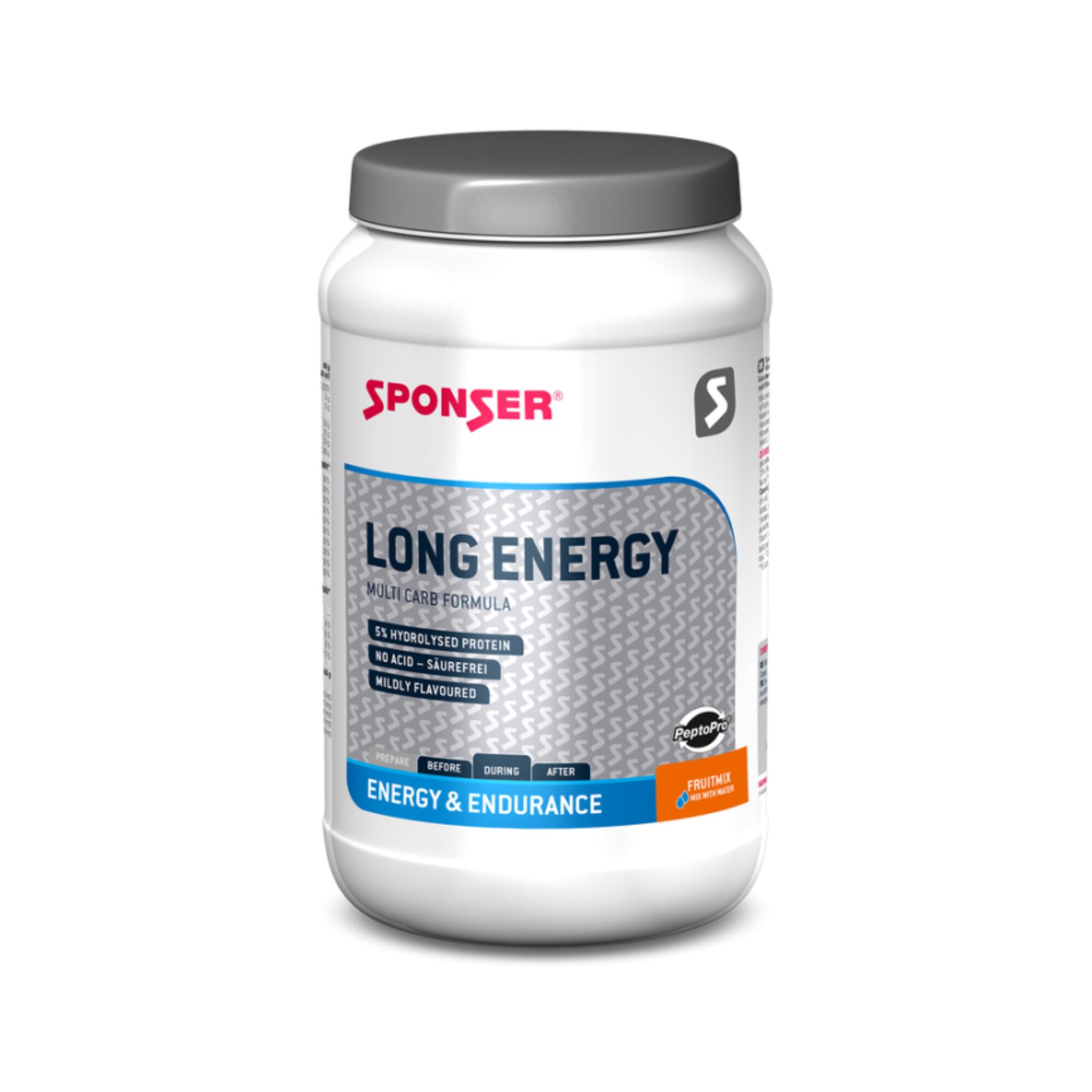 SPONSER Bevanda sportiva Sponser LONG ENERGY Fruit Mix 1200g