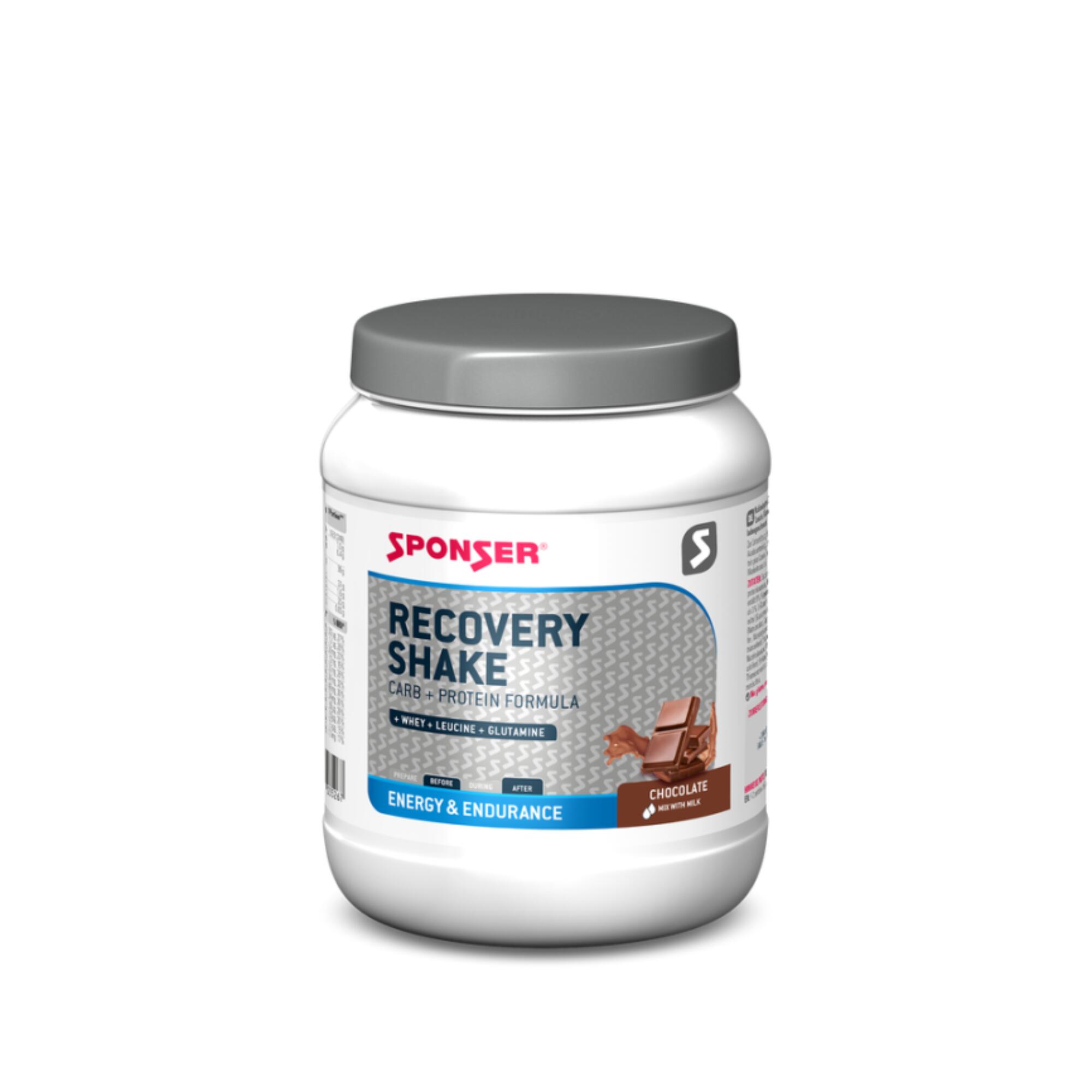 SPONSER Shake Sponser RECOVERY SHAKE cioccolato 800g