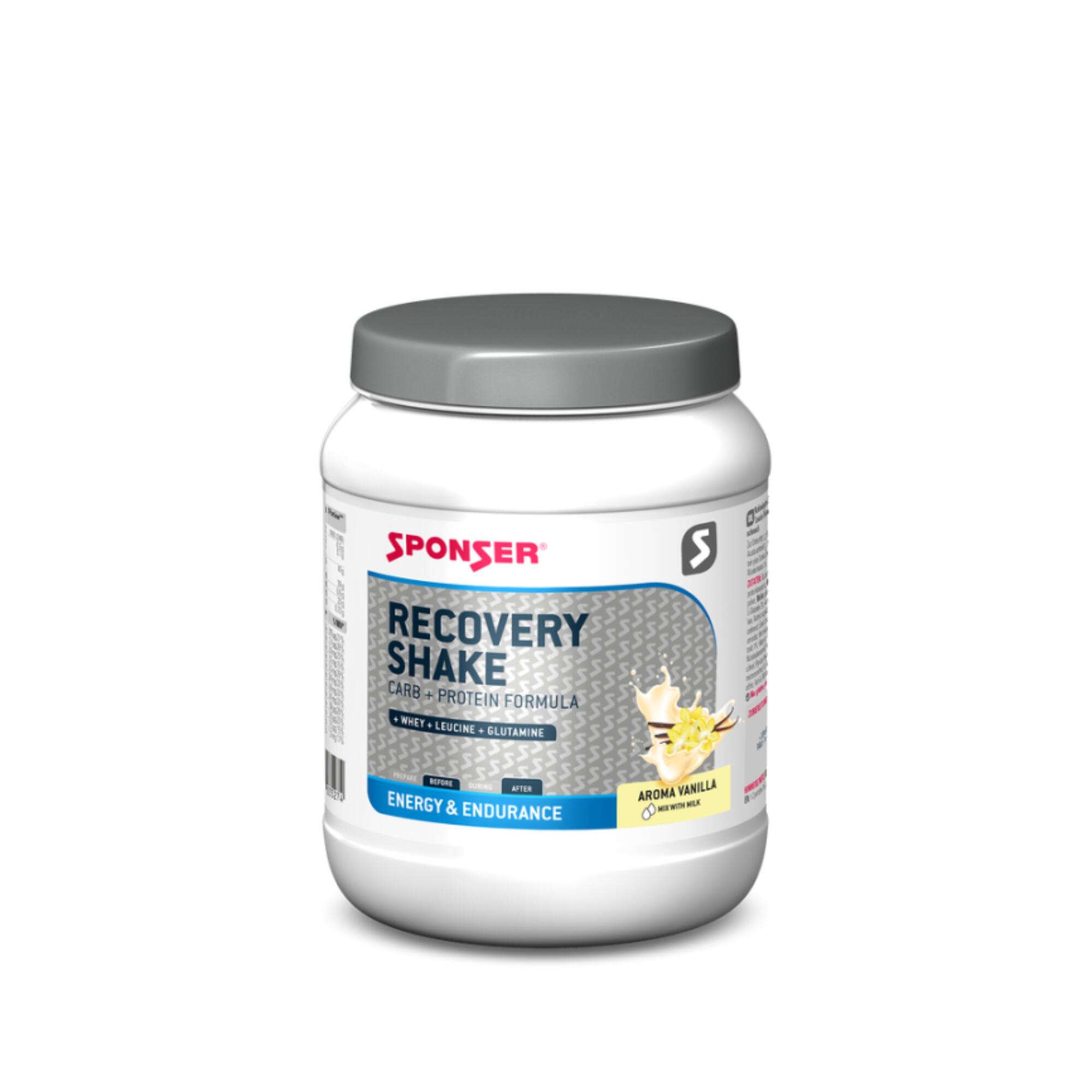SPONSER Shake Sponser RECOVERY SHAKE vaniglia 800g