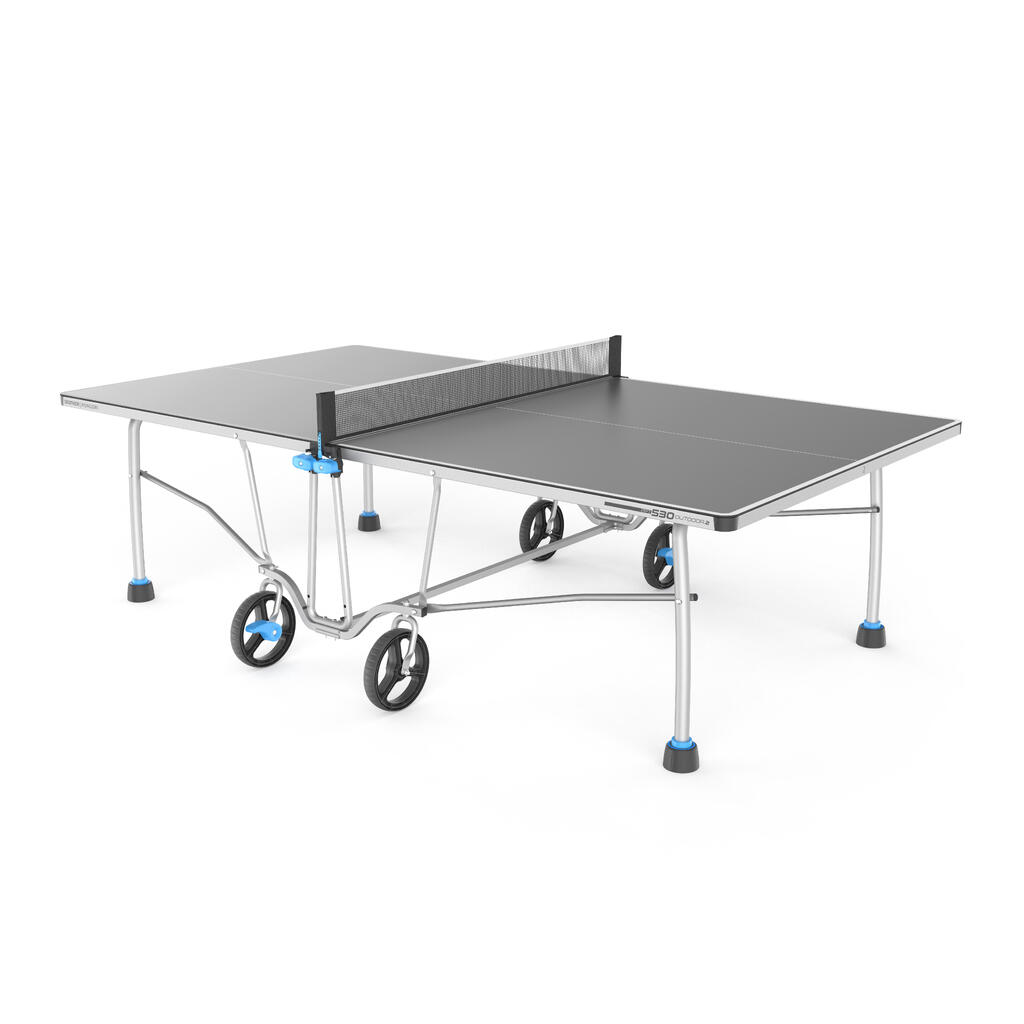 Stôl na stolný tenis PPT 530.2 Outdoor sivý