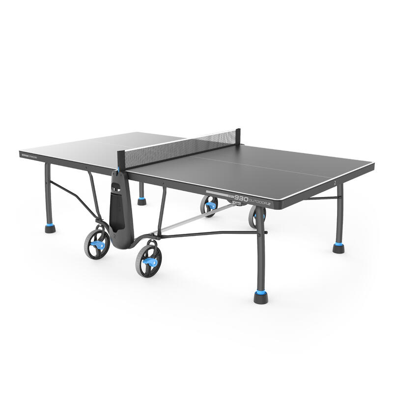 MESA DE PING PONG PPT 930.2 EXTERIOR PRETO COM CAPA INCLUÍDA