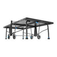 Outdoor Table Tennis Table PPT 930.2 With Cover - Black