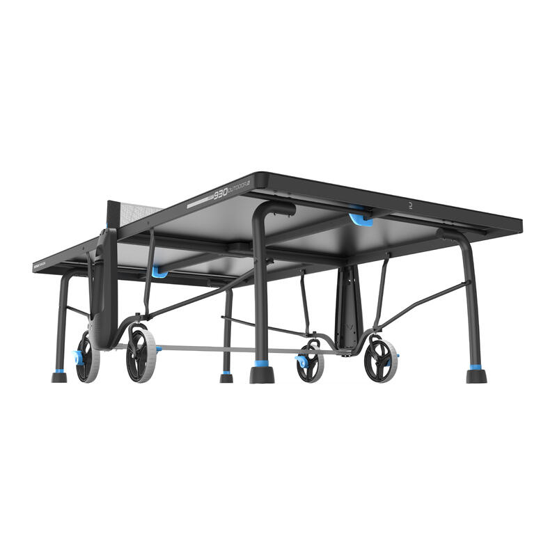 Tischtennisplatte Outdoor PPT 930.2 schwarz mit Hülle