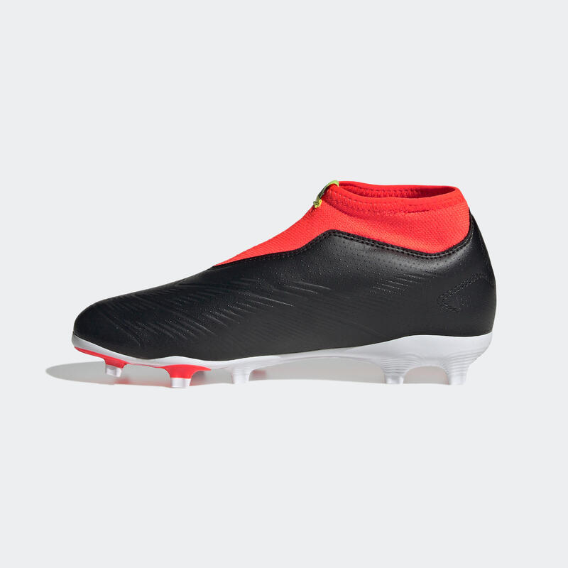 Chuteiras de Futebol sem Atacadores Criança Adidas Predator League Preto