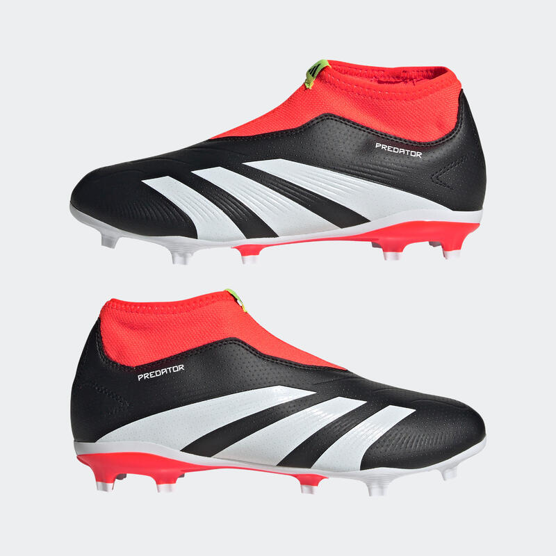 Ghete Fotbal ADIDAS PREDATOR LEAGUE FG Negru Copii 