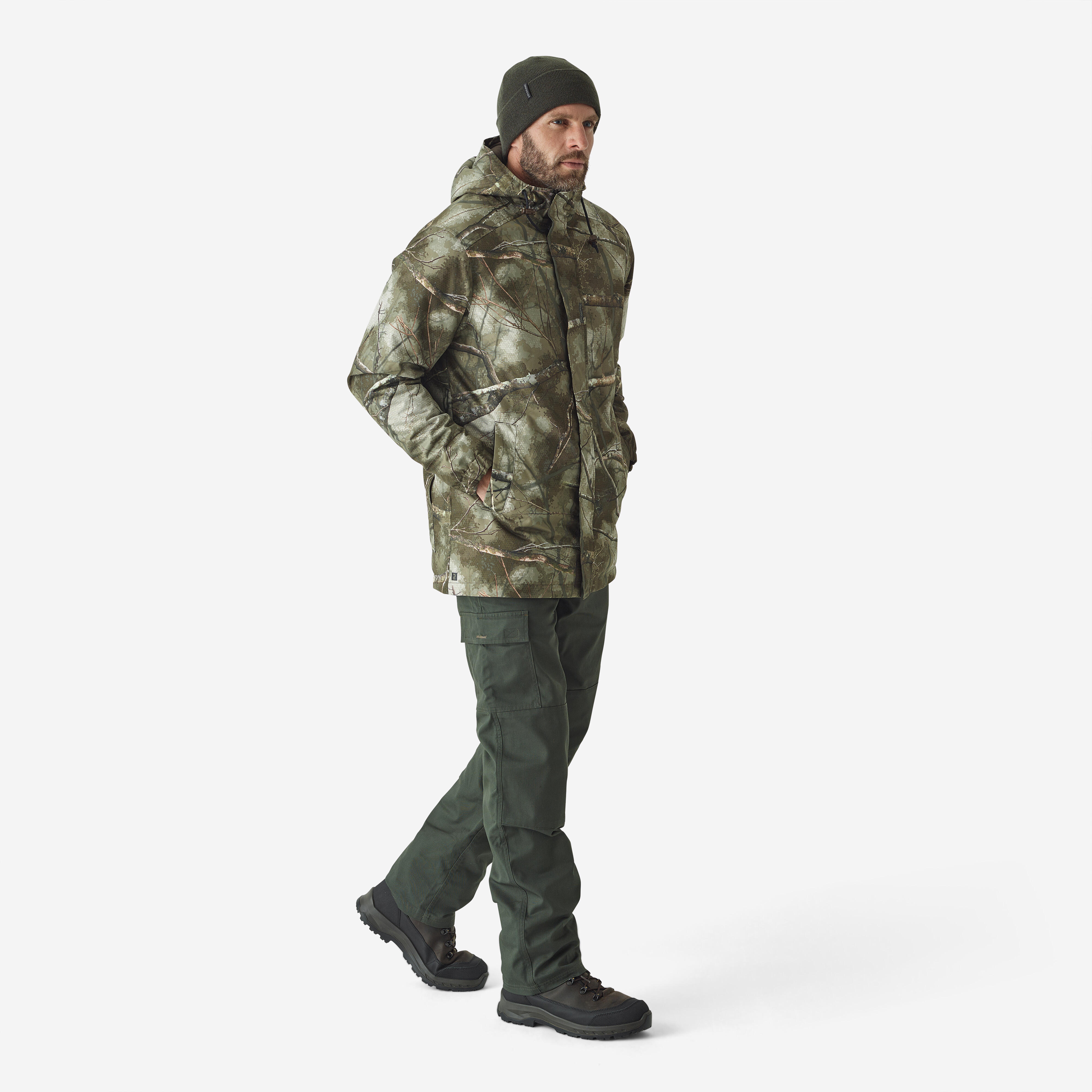 WARM CARGO PANTS 100 GREEN