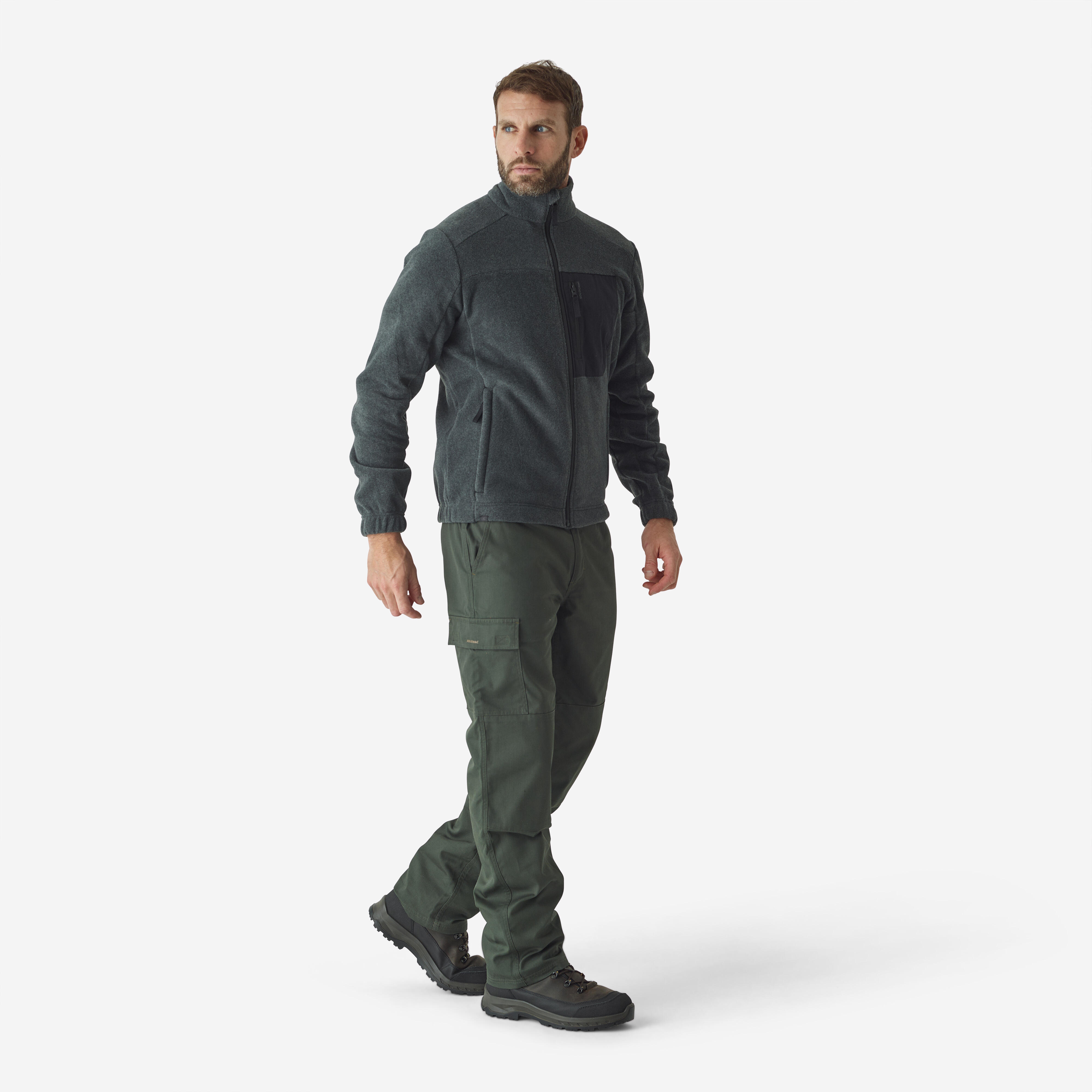 WARM CARGO PANTS 100 GREEN